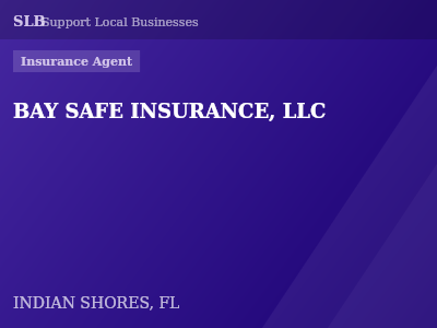 BAY SAFE INSURANCE, LLC — Insurance Agent in INDIAN SHORES, FL
