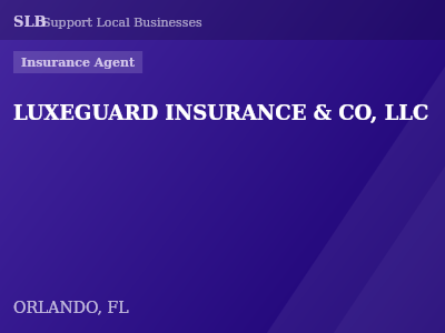 LUXEGUARD INSURANCE & CO, LLC — Insurance Agent in ORLANDO, FL