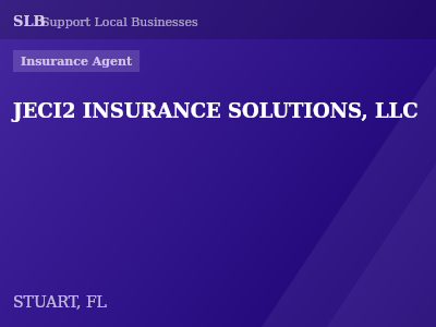 JECI2 INSURANCE SOLUTIONS, LLC — Insurance Agent in STUART, FL
