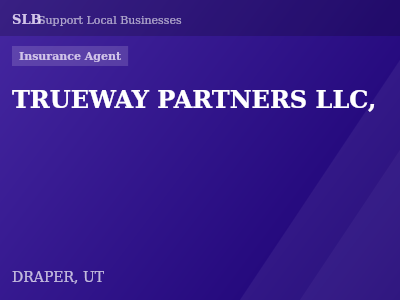 TRUEWAY PARTNERS LLC, — Insurance Agent in DRAPER, UT