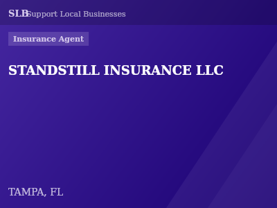 STANDSTILL INSURANCE LLC — Insurance Agent in TAMPA, FL
