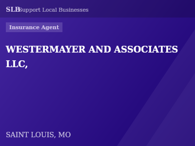 WESTERMAYER AND ASSOCIATES LLC, — Insurance Agent in SAINT LOUIS, MO