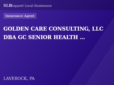 GOLDEN CARE CONSULTING, LLC DBA GC SENIOR HEALTH INSURANCE AGENCY — Insurance Agent in LAVEROCK, PA