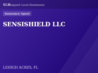 SENSISHIELD LLC — Insurance Agent in LEHIGH ACRES, FL