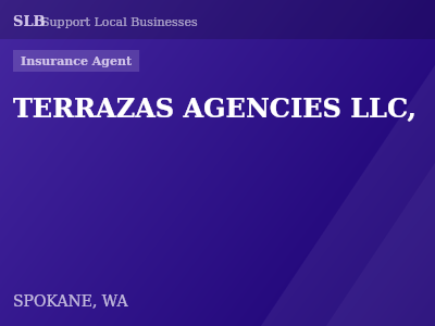 TERRAZAS AGENCIES LLC, — Insurance Agent in SPOKANE, WA