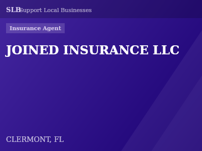 JOINED INSURANCE LLC — Insurance Agent in CLERMONT, FL