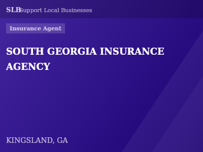 SOUTH GEORGIA INSURANCE AGENCY — Insurance Agent in KINGSLAND, GA