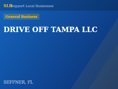 DRIVE OFF TAMPA LLC — General Business in SEFFNER, FL
