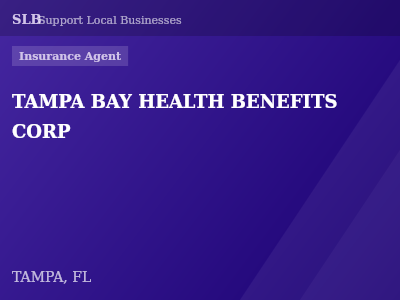 TAMPA BAY HEALTH BENEFITS CORP — Insurance Agent in TAMPA, FL
