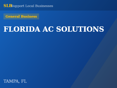 FLORIDA AC SOLUTIONS — General Business in TAMPA, FL