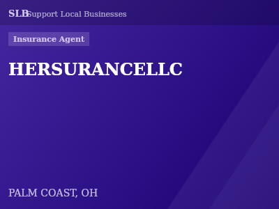 HERSURANCELLC — Insurance Agent in PALM COAST, OH