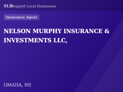 NELSON MURPHY INSURANCE & INVESTMENTS LLC, — Insurance Agent in OMAHA, NE