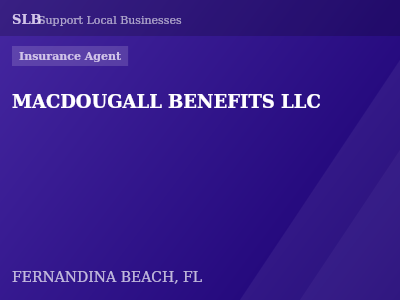 MACDOUGALL BENEFITS LLC — Insurance Agent in FERNANDINA BEACH, FL