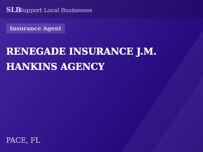 RENEGADE INSURANCE J.M. HANKINS AGENCY — Insurance Agent in PACE, FL