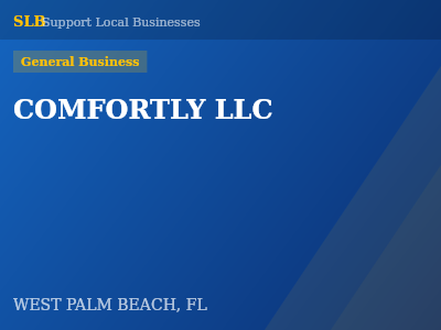 COMFORTLY LLC — General Business in WEST PALM BEACH, FL