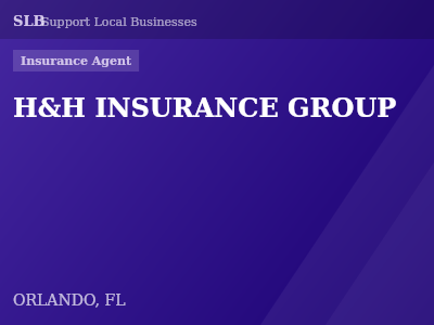 H&H INSURANCE GROUP — Insurance Agent in ORLANDO, FL