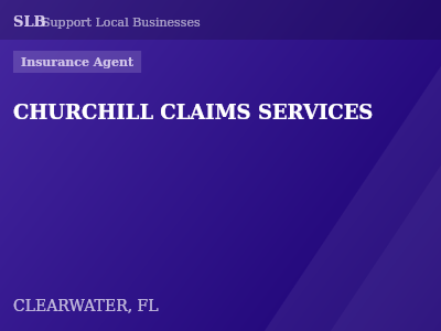 CHURCHILL CLAIMS SERVICES — Insurance Agent in CLEARWATER, FL