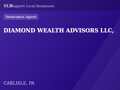 DIAMOND WEALTH ADVISORS LLC, — Insurance Agent in CARLISLE, PA