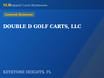 DOUBLE D GOLF CARTS, LLC — General Business in KEYSTONE HEIGHTS, FL