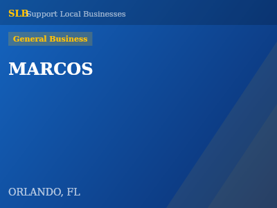 MARCOS — General Business in ORLANDO, FL