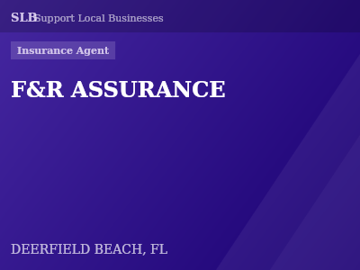 F&R ASSURANCE — Insurance Agent in DEERFIELD BEACH, FL