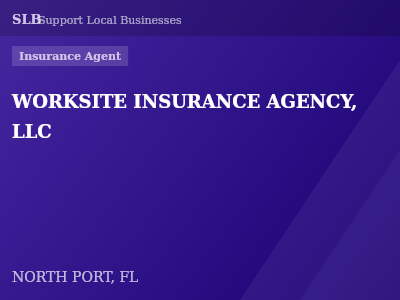 WORKSITE INSURANCE AGENCY, LLC — Insurance Agent in NORTH PORT, FL