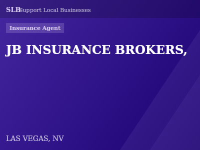 JB INSURANCE BROKERS, — Insurance Agent in LAS VEGAS, NV