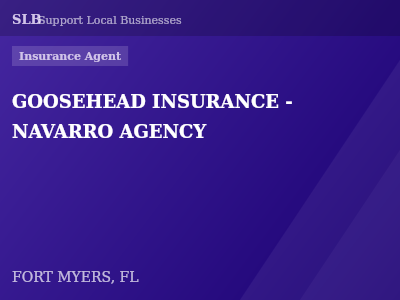 GOOSEHEAD INSURANCE - NAVARRO AGENCY — Insurance Agent in FORT MYERS, FL