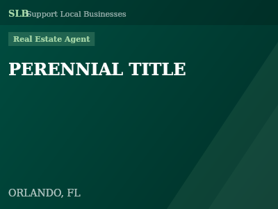 PERENNIAL TITLE — Real Estate Agent in ORLANDO, FL