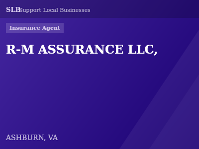 R-M ASSURANCE LLC, — Insurance Agent in ASHBURN, VA