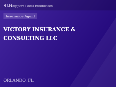 VICTORY INSURANCE & CONSULTING LLC — Insurance Agent in ORLANDO, FL