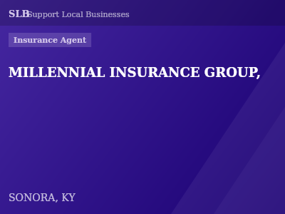 MILLENNIAL INSURANCE GROUP, — Insurance Agent in SONORA, KY