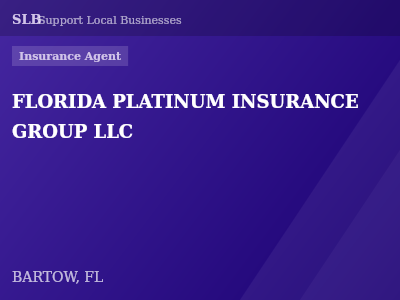 FLORIDA PLATINUM INSURANCE GROUP LLC — Insurance Agent in BARTOW, FL