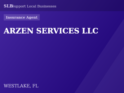 ARZEN SERVICES LLC — Insurance Agent in WESTLAKE, FL