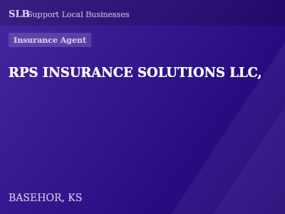RPS INSURANCE SOLUTIONS LLC, — Insurance Agent in BASEHOR, KS