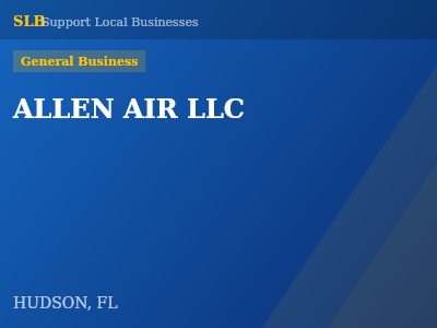 ALLEN AIR LLC — General Business in HUDSON, FL