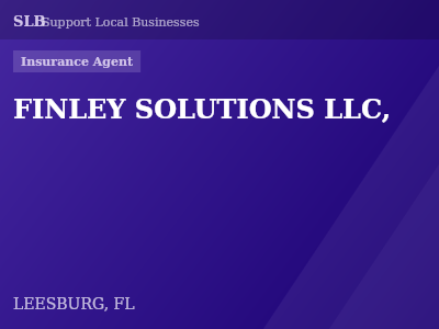 FINLEY SOLUTIONS LLC, — Insurance Agent in LEESBURG, FL
