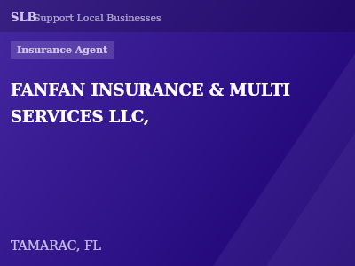 FANFAN INSURANCE & MULTI SERVICES LLC, — Insurance Agent in TAMARAC, FL
