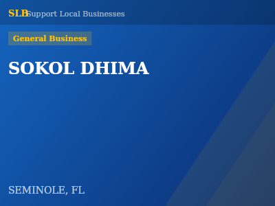 SOKOL DHIMA — General Business in SEMINOLE, FL
