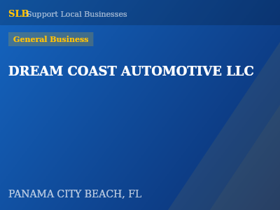 DREAM COAST AUTOMOTIVE LLC — General Business in PANAMA CITY BEACH, FL