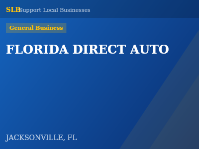 FLORIDA DIRECT AUTO — General Business in JACKSONVILLE, FL