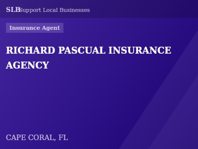 RICHARD PASCUAL INSURANCE AGENCY — Insurance Agent in CAPE CORAL, FL