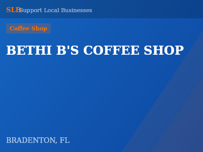 BETHI B'S COFFEE SHOP — Coffee Shop in BRADENTON, FL