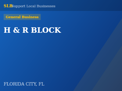 H & R BLOCK — General Business in FLORIDA CITY, FL