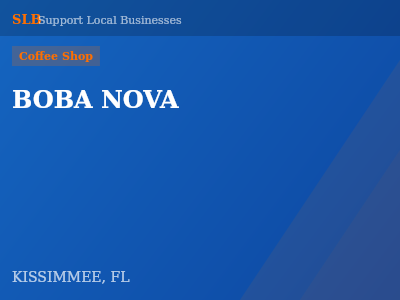 BOBA NOVA — Coffee Shop in KISSIMMEE, FL