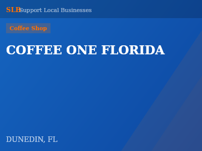 COFFEE ONE FLORIDA — Coffee Shop in DUNEDIN, FL