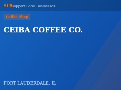 CEIBA COFFEE CO. — Coffee Shop in FORT LAUDERDALE, IL