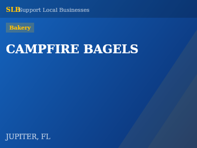 CAMPFIRE BAGELS — Bakery in JUPITER, FL