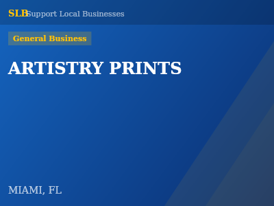 ARTISTRY PRINTS — General Business in MIAMI, FL