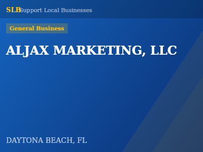 ALJAX MARKETING, LLC — General Business in DAYTONA BEACH, FL